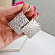Стильные серебряные серьги длинные классические океан 2. Серьги классические. Серёжка jewelry. Ярмарка Мастеров.  Фото №4