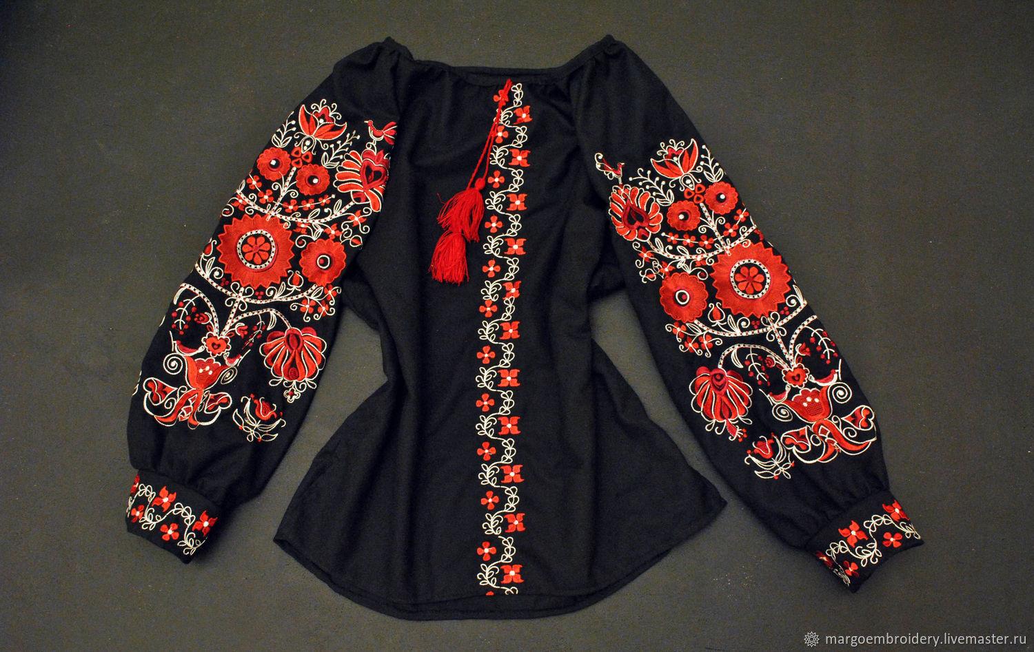 Украинская вышивка на одежде