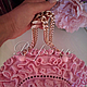 Вязаная сумка "РОЗОВЫЙ ЗЕФИР Шебби - Шик". Классическая сумка. ELAVEREL (the ART of fine handmade). Ярмарка Мастеров.  Фото №4