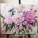 Order Oil painting .Peony June 40-50. OMA-EVA. Livemaster. . Pictures Фото №3
