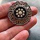 Винтаж: 1928 Jewerly. Брошь. Артикул: KoB007C2. Броши винтажные. Костюм и брошь. Ярмарка Мастеров.  Фото №5