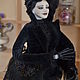The author's interior doll Raven is a Victorian Gothic doll. Interior doll. Zlata's fantasy dolls. My Livemaster. Фото №6