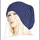 Шапка вязаная "Нью-Йорк"( шапка, шапка женская). Шапки. Ирина(shvilinka.knit). Ярмарка Мастеров.  Фото №4