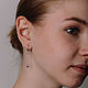 Серьги "Булавы". Серьги классические. Sabira Jewelry. Ярмарка Мастеров.  Фото №10