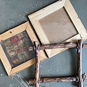 Материалы для творчества handmade. Livemaster - original item Wooden frame from slab. Handmade.