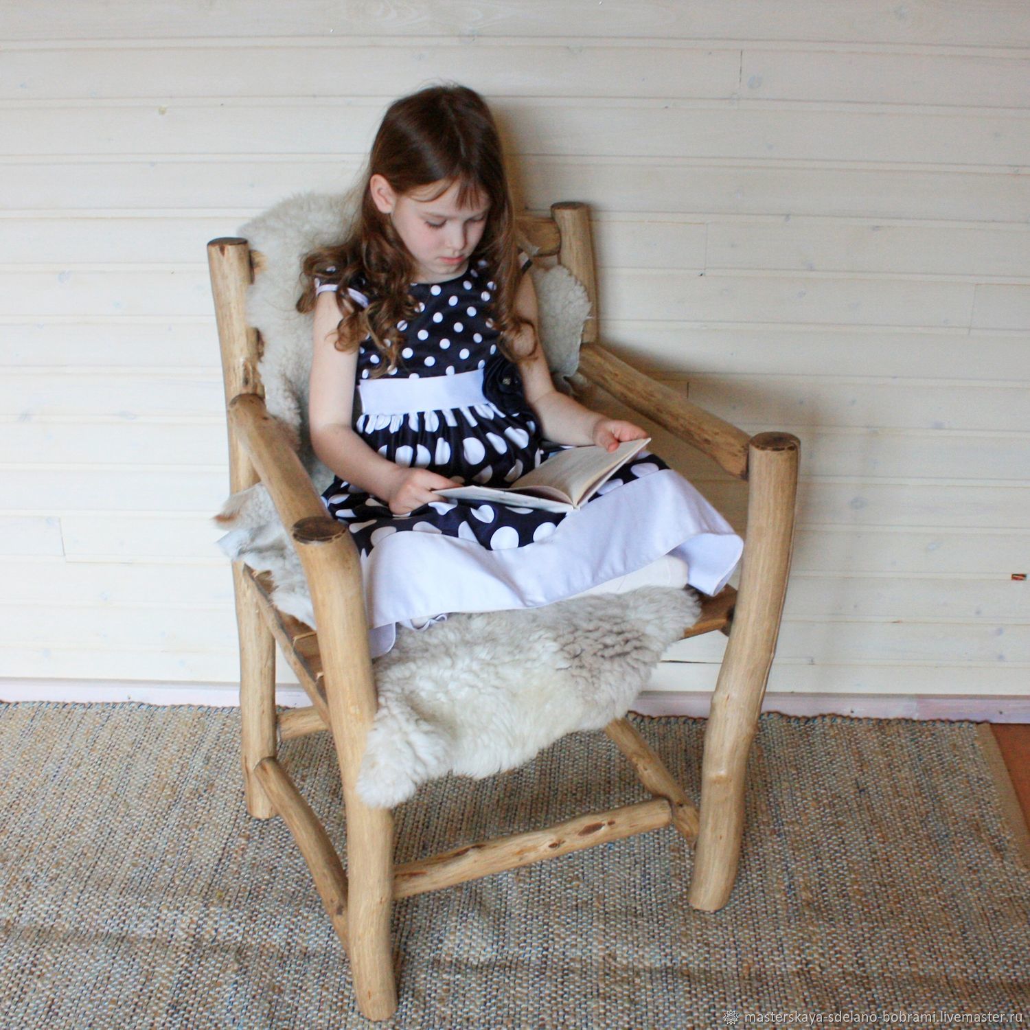 Детский стул с подлокотниками от 3 лет