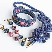 Украшения handmade. Livemaster - original item Lariat of beads bracelet Summer lawn. Handmade.