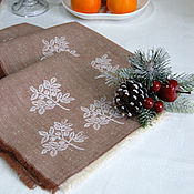 Для дома и интерьера handmade. Livemaster - original item A set of linen napkins 