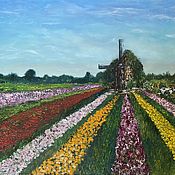 Картины и панно handmade. Livemaster - original item Pictures: Oil Painting Floral Euphoria. Netherlands.. Handmade.