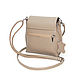  Women's beige leather Handbag Molly Mod. C76-151. Crossbody bag. Natalia Kalinovskaya. My Livemaster. Фото №4