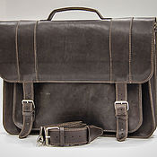 Women's handbag made of genuine leather 