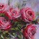 Picture of wool a Bouquet of roses in a vase. Pictures. Galina Ansiforova. Online shopping on My Livemaster.  Фото №2