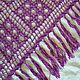 Lilac shawl (shawl), Shawls, Moscow,  Фото №1