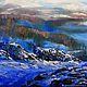 Order Modular oil painting ' Charming beauty'. Winter landscape. Pictures for the soul (RozaSavinova). Livemaster. . Pictures Фото №3
