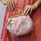 The bag felt 'Soft', Clasp Bag, Verhneuralsk,  Фото №1