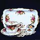 Винтаж: Сервировочное  БЛЮДО Old Country Roses от Royal Albert Англия. Тарелки винтажные. Чердак дяди Рико. Интернет-магазин Ярмарка Мастеров.  Фото №2