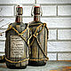 Смешной подарок Валерьянка успокаивает, декоративная бутылка. Бутылки. Glorious_Bottles декоративная посуда (anna-maslova). Ярмарка Мастеров.  Фото №5