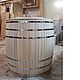 Order Wooden barrel of 300 litres water. A barrel for a bath. SiberianBirchBark (lukoshko70). Livemaster. .  Фото №3