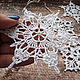 Order Snowflakes 6 pieces set of white knitted 10 cm (2B). BarminaStudio (Marina)/Crochet (barmar). Livemaster. . Christmas decorations Фото №3