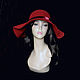 Stranger ' Red wine'. Hats1. Novozhilova Hats. My Livemaster. Фото №6