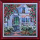 Cross stitch Red Rose Cottage, Pictures, Rostov-on-Don,  Фото №1
