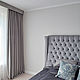 Grey velvet curtains, Curtains1, Moscow,  Фото №1