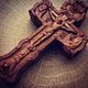 Нательный православный крест из груши, Крестик, Калининград,  Фото №1