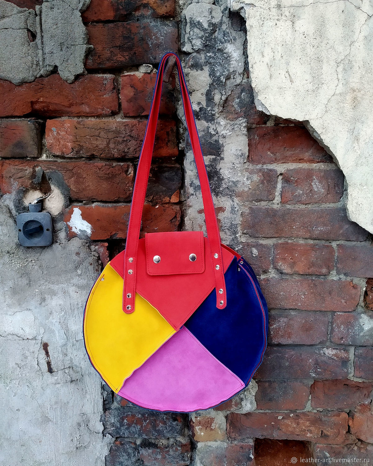 Shopping bag 'Harlequin' - small, Shopper, St. Petersburg,  Фото №1