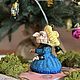  Колдунья. Елочные игрушки. Lamps.&.Dolls. Ярмарка Мастеров.  Фото №4