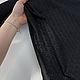 Ткань Плательно-Блузочное Хлопковое Шитье Цвет Чёрный Италия. Ткани. LOSCUT TESSUTI | Ткани из Италии. Ярмарка Мастеров.  Фото №5