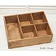 Wooden box with partitions, Packing box, Moscow,  Фото №1