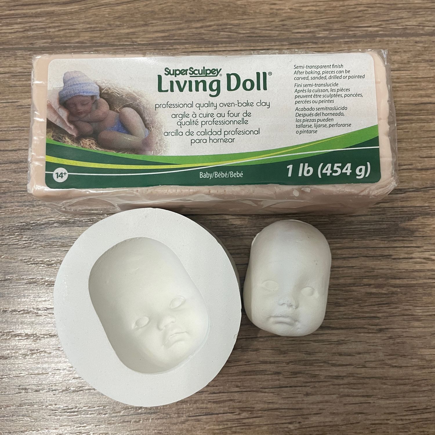 Полимерная глина living doll sculpey и молд лица – купить на Ярмарке ...