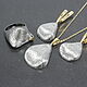 Jewelry Set gilding black rhodium from 925 sterling silver PS0022. Jewelry Sets. Sunny Silver. My Livemaster. Фото №6