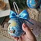 Order A set of Christmas balls in a box with a picture of the customer. Gracilis (Workshop Elena Sugar). Livemaster. . Box Фото №3