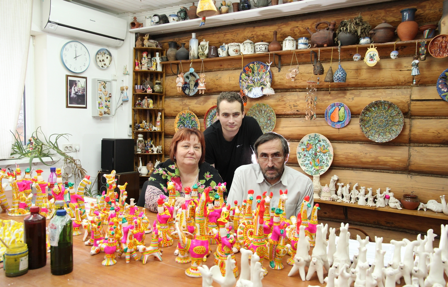 Мастерская и мастера.