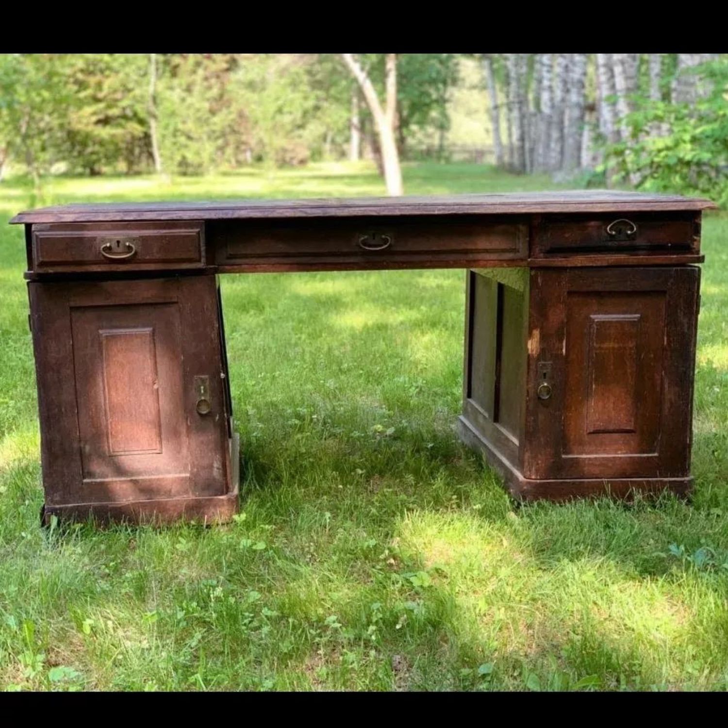 Реставрация письменного стола 19 века. В стиле Модерн – заказать на ...