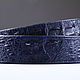 Ремень из натуральной кожи крокодила IMA3051VC. Ремни. CrocShop товары из экзотической кожи. Ярмарка Мастеров.  Фото №6