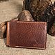 Зажим для денег «Агами» (MS12). Зажимы. Дмитрий Соловьев | MILARIS Leathercraft. Интернет-магазин Ярмарка Мастеров.  Фото №2