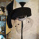 Шляпка-таблетка. Шляпы. Мой ХХ век / винтаж (tatyana-dmitrievna). Интернет-магазин Ярмарка Мастеров.  Фото №2