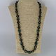 Long beads made of natural stones (zoisite, rhyolite). Necklace. Magic box. My Livemaster. Фото №6