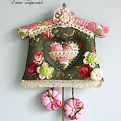 Hot water bottle for teapot with delicate roses. A gift for a cozy kitchen