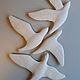 Birds set 4pcs. Sculpture. Sergey Klykov (KLYKOV). Online shopping on My Livemaster.  Фото №2