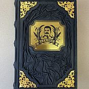 Сувениры и подарки handmade. Livemaster - original item Generalissimo Stalin (leather gift book). Handmade.