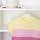 Заказать Жилет полосатый колорблок для девочки, р. 104. VA kids knitwear. Ярмарка Мастеров. . Свитеры и джемперы Фото №3