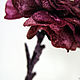 "Бархатная роза" - интерьерное украшение. Цветы. Ксения (RoseOfDesires). Интернет-магазин Ярмарка Мастеров.  Фото №2