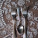 Cutlery set with EN monogram. Vintage kitchen utensils. Godsend vintage. My Livemaster. Фото №5
