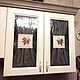 Кантри шторы-кафе Villeroy & Boch Cottage. Шторы. ot Natalis. Интернет-магазин Ярмарка Мастеров.  Фото №2