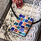 Blue pendant pendant 'Provence fields' Mosaic. Pendants. Zuli. My Livemaster. Фото №4