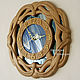 Wall clock wooden carved mirror. Watch. KancyrevDecoration. Online shopping on My Livemaster.  Фото №2