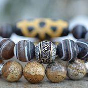 Фен-шуй и эзотерика handmade. Livemaster - original item FROM THE VIDEO - an individual set of JI Samsara bracelets and 9 Tibet eyes. Handmade.